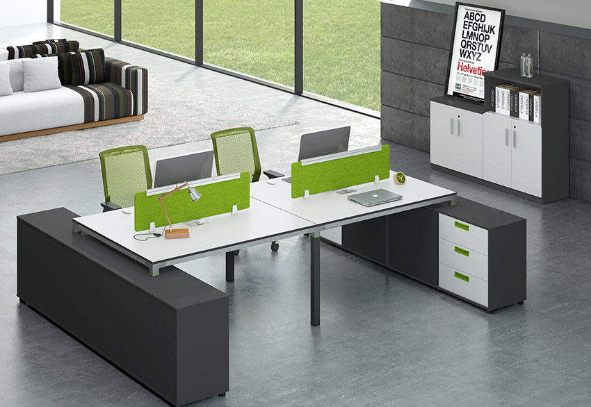 高檔鋼木優質口碑好省錢職員屏風辦公桌隔斷 屏風工作位 屏風卡位定制