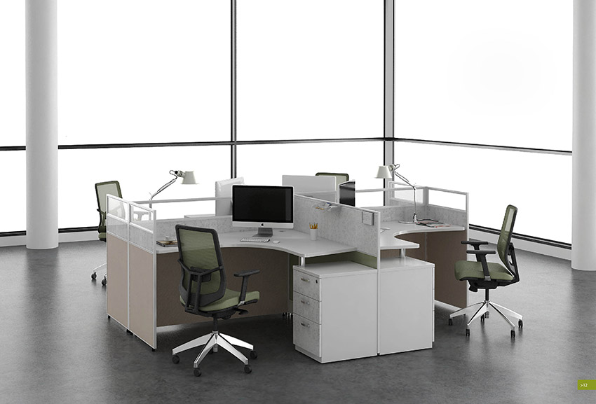 簡約轉角四人屏風辦公桌隔斷 屏風工作位 屏風卡位 廠家價格定制 簡約轉角四人屏風辦公桌隔斷 屏風工作位 屏風卡位 廠家價格定制