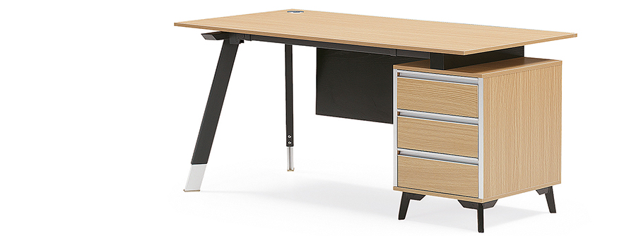 現代時尚簡約板式單人員工辦公桌椅