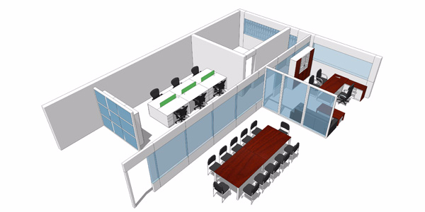 麥尚南京辦公家具定制迅測科技實驗室