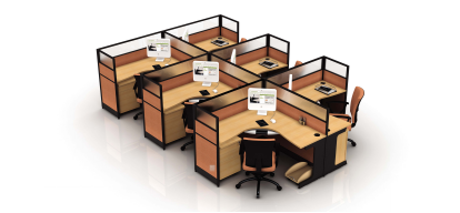 辦公屏風卡位辦公桌分類、尺寸及價格